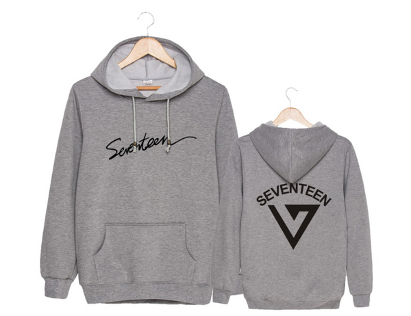 衣類　SEVENTEEN フーディ ブラック  「SEVENTEEN museum 2022」 Seventeen Hoodie - Kpop FTW