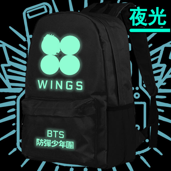 Bts wings backpack best sale