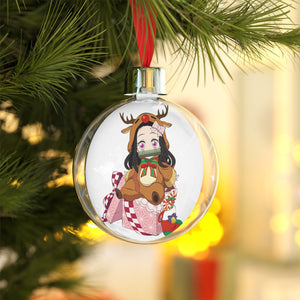 [Demon Slayer] Nezuko Kamado Christmas Ornament | Anime Christmas Tree Decor Baubles