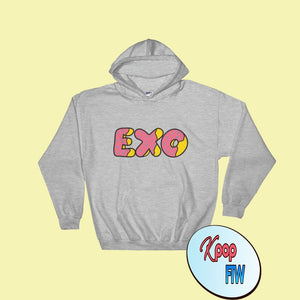 EXO RETRO Donut Style Hoodie/ kpop merch/ bts/ christmas gift - Kpop FTW