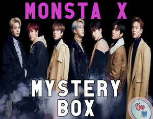 MONSTA X Mystery Box DELUXE | Kpop Mystery | Monsta X Kpop Mystery Box Grab Bag | Christmas Gift for Monbebe | Surprise Box | Fast Shipping - Kpop FTW