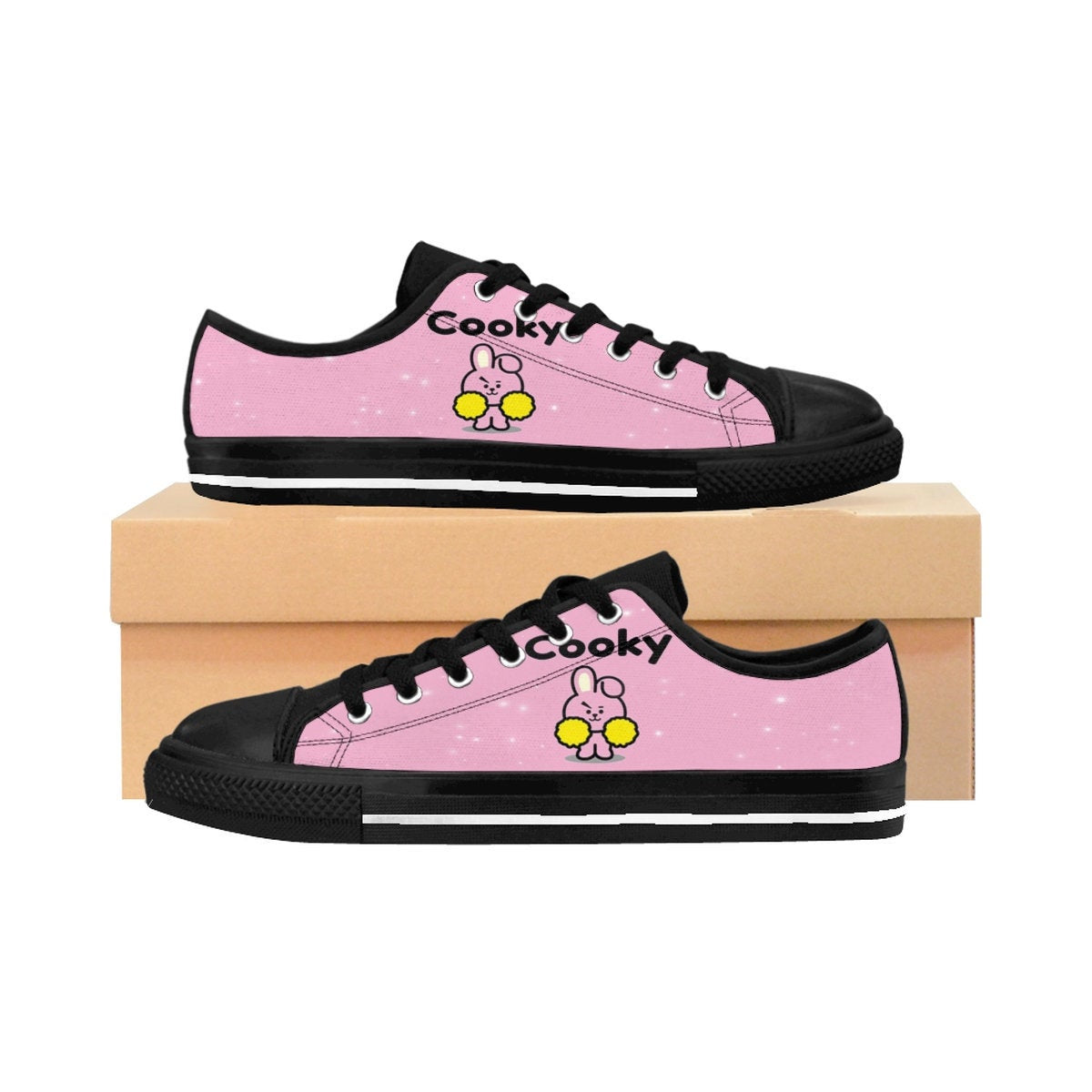 BTS Cooky Koya Chimmy Bt21 Shoes / BTS Sneakers / BTS Shoes Back To School Gift For Army Kpop Shoes Canvas Sneakers / Custom Canvas Sneakers - Kpop FTW