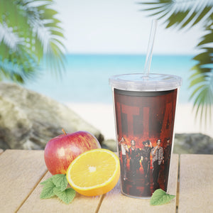 [ATEEZ] OUTLAW Plastic Tumbler with Straw