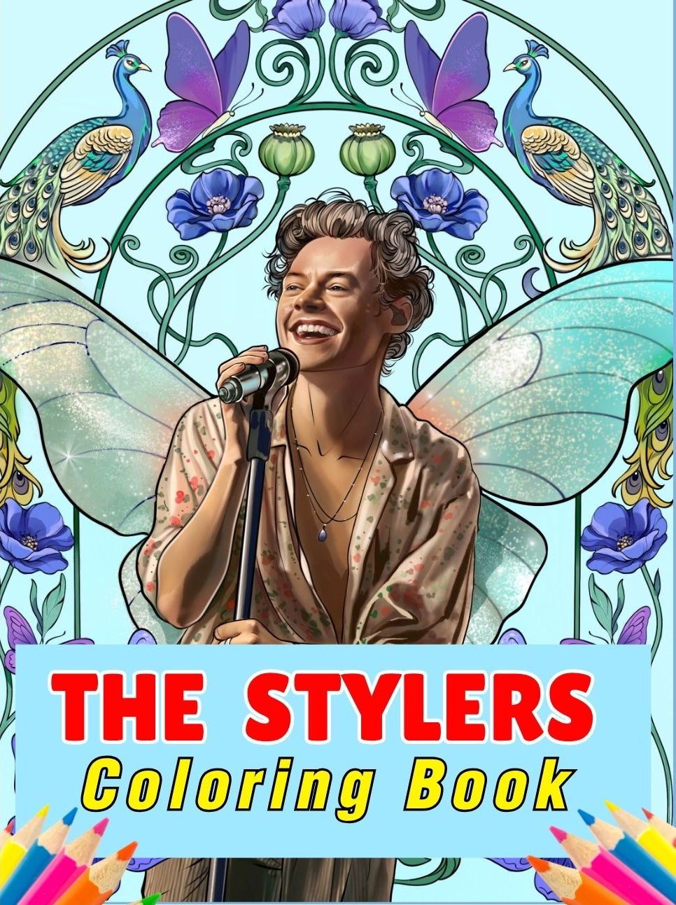 Harry Styles Coloring Book For Stylers
