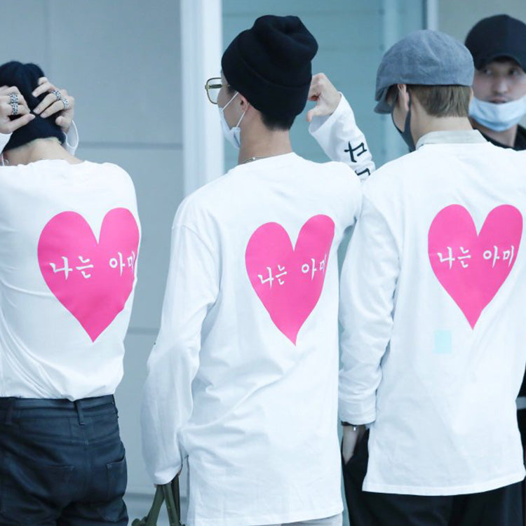 BTS Sweatshirt BTS Army Shirt Love Yourself Heart 