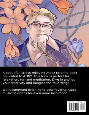 ATEEZ Coloring Book for ATINY: Relaxation, Fun, Creativity