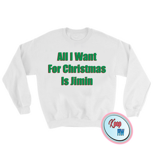 [BTS] "All I want for Christmas is Jimin' Sweater - Kpop FTW
