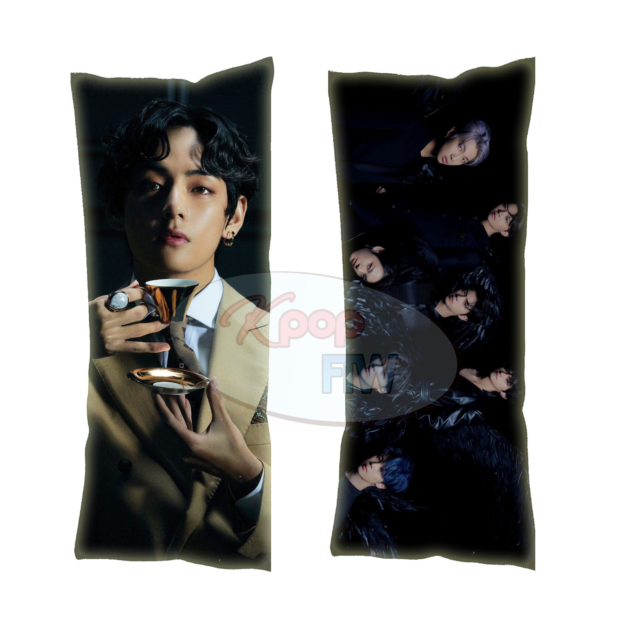 KIM TAEHYUNG ( BTS ) Full Body Pillow case Pillowcase Cover