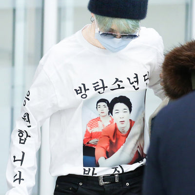 BTS jimin zmillennial Tシャツ　Mサイズ 防弾少年団(BTS) - 【新品未着用】 BTS Zmillennial