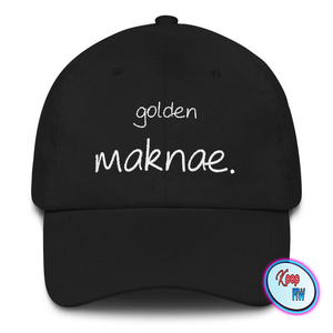 [BTS] GOLDEN MAKNAE LOW PROFILE HAT - Kpop FTW