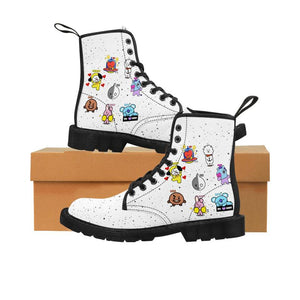 [BTS]  BT21 Boots - Back To School BTS Army Kpop Shoes - Kpop FTW