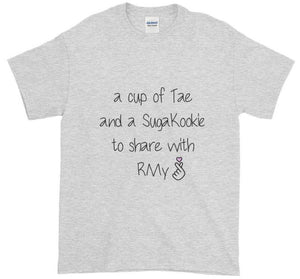 BTS SHIRT A Cup Of Tae Tee Kpop BTS Shirt Streetwear Unisex Anime Shirt/ christmas gift - Kpop FTW
