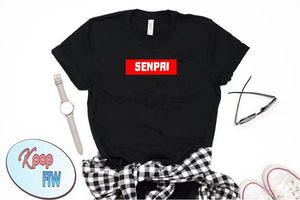 Anime Shirt Senpai Funny TShirt/Anime Shirt urban clothing /Anime cosplay/Streetwear/geeky nerdy gift/unisex t-shirt/Japanese streetwear - Kpop FTW