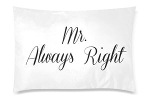 Mr Right Mr Always Right, Gay Wedding Gift gay couple pillow cases Same Sex gay anniversary gift LGBT couple gifts, Two Grooms - Kpop FTW