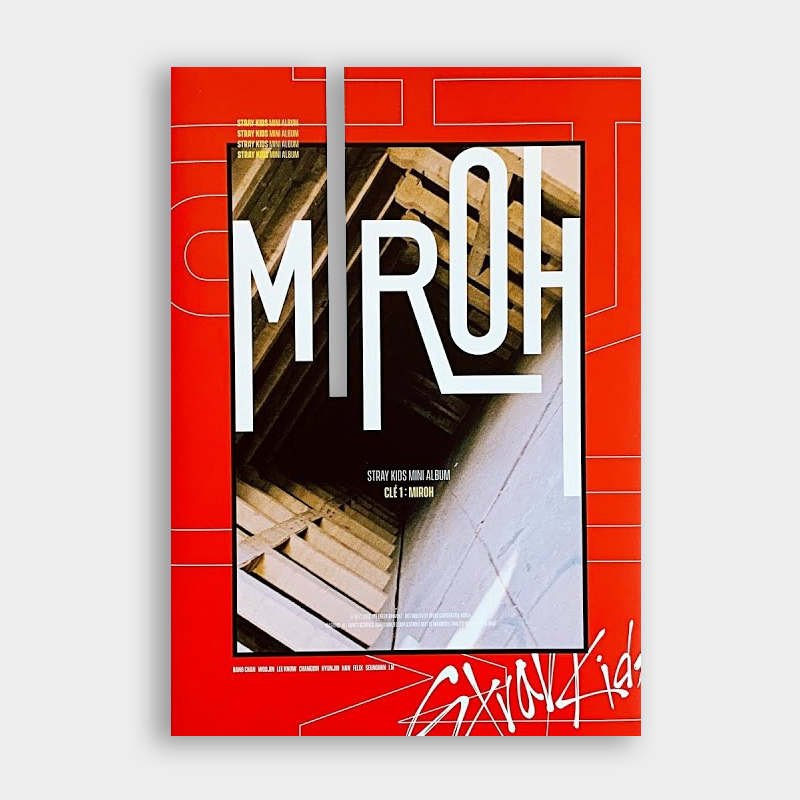 Stray Kids I.N IN Cle 1 MIROH Limited ver. Album 2019 CD +