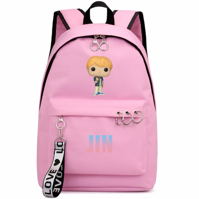 BTS Jimin Bag, Back to school, backpack