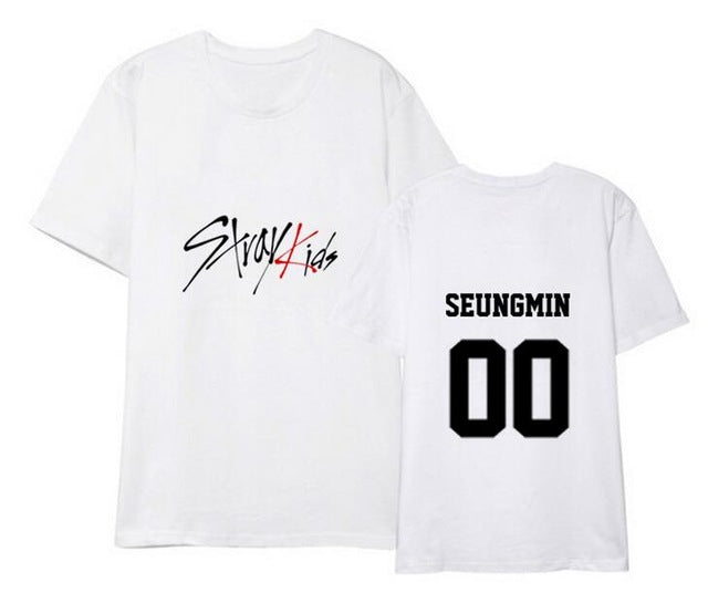 Stray Kids - straykids ソウル ファンミ Tシャツ ホワイト Stray Kids - straykids ソウル ファンミ Tシャツ ホワイトの