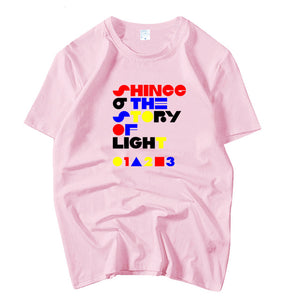 SHINEE 'The Story of Light' Text Graphic T-Shirt - Kpop FTW